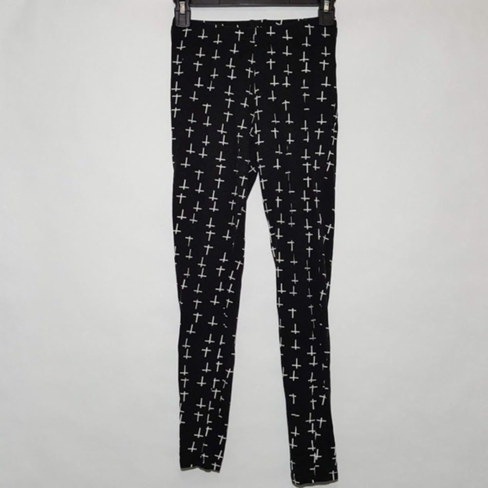 Material Girl Leggings Cross
